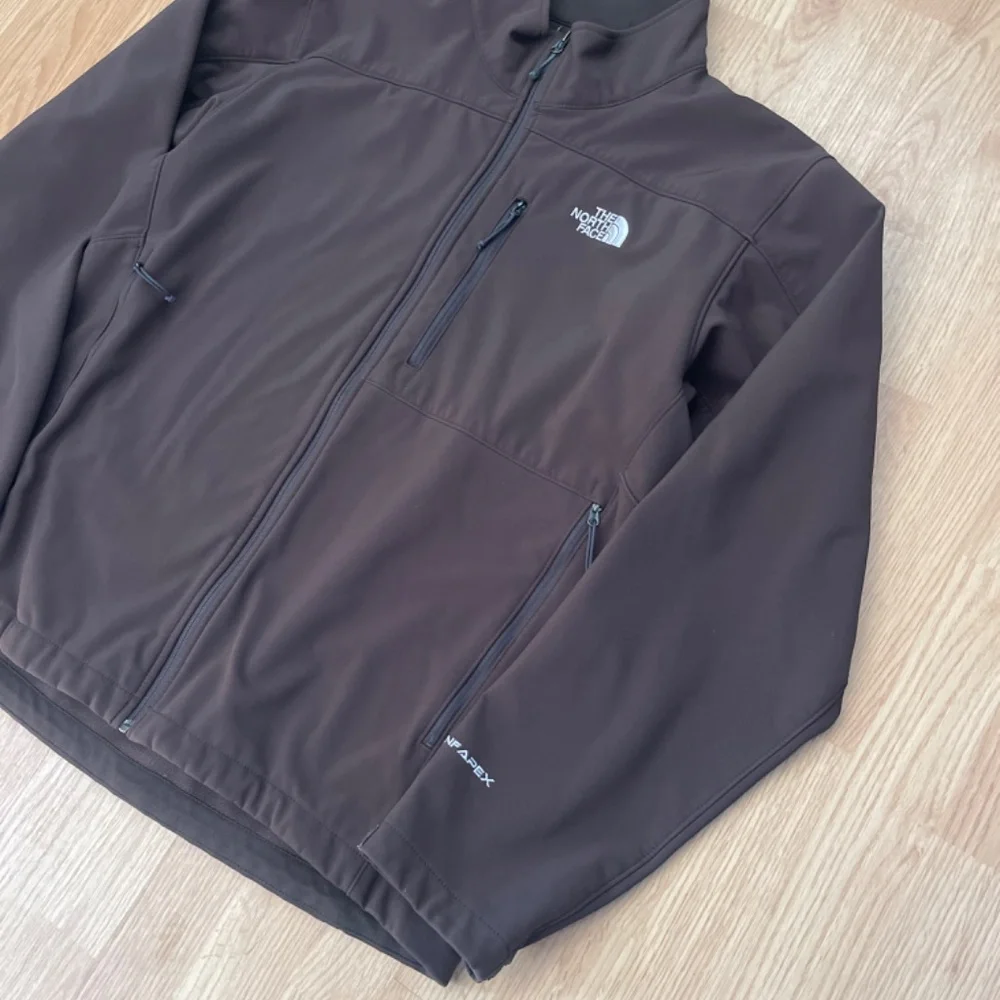 The North Face Mens Brown TNF Apex Fleece Lined Jacket Size XL - Picture 2 of 12